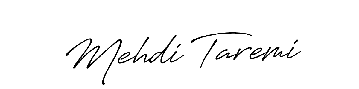 Use a signature maker to create a handwritten signature online. With this signature software, you can design (Antro_Vectra_Bolder) your own signature for name Mehdi Taremi. Mehdi Taremi signature style 7 images and pictures png