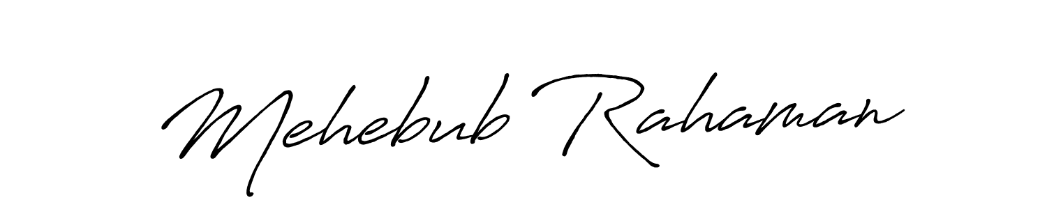 if you are searching for the best signature style for your name Mehebub Rahaman. so please give up your signature search. here we have designed multiple signature styles  using Antro_Vectra_Bolder. Mehebub Rahaman signature style 7 images and pictures png