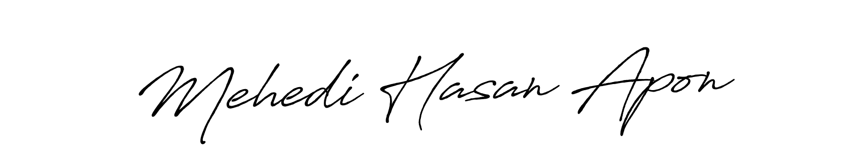 Make a beautiful signature design for name Mehedi Hasan Apon. Use this online signature maker to create a handwritten signature for free. Mehedi Hasan Apon signature style 7 images and pictures png