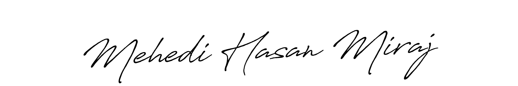 Mehedi Hasan Miraj stylish signature style. Best Handwritten Sign (Antro_Vectra_Bolder) for my name. Handwritten Signature Collection Ideas for my name Mehedi Hasan Miraj. Mehedi Hasan Miraj signature style 7 images and pictures png