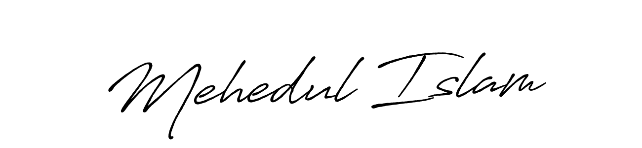 Also You can easily find your signature by using the search form. We will create Mehedul Islam name handwritten signature images for you free of cost using Antro_Vectra_Bolder sign style. Mehedul Islam signature style 7 images and pictures png