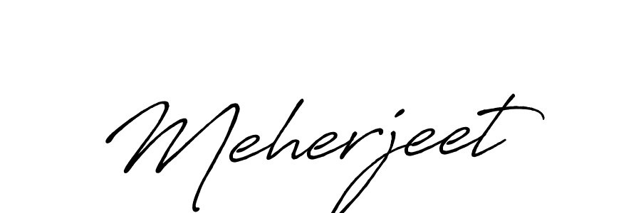 Also You can easily find your signature by using the search form. We will create Meherjeet name handwritten signature images for you free of cost using Antro_Vectra_Bolder sign style. Meherjeet signature style 7 images and pictures png