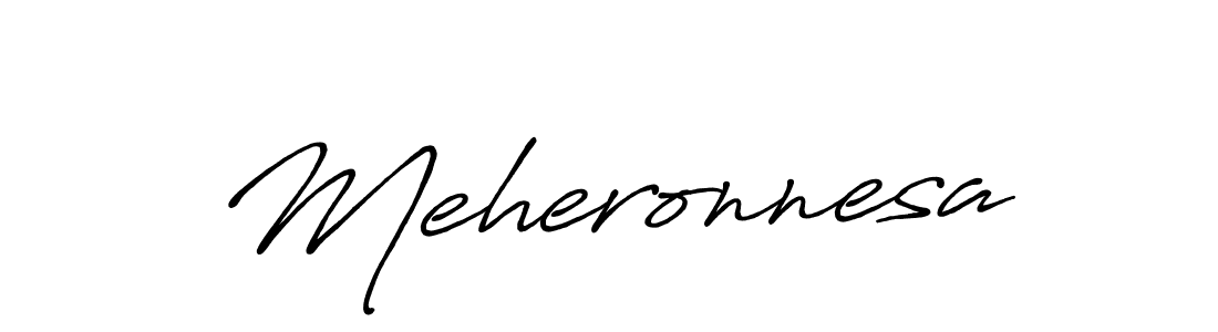 You should practise on your own different ways (Antro_Vectra_Bolder) to write your name (Meheronnesa) in signature. don't let someone else do it for you. Meheronnesa signature style 7 images and pictures png