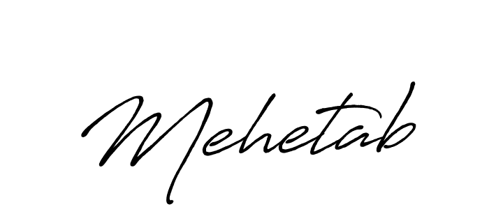 Design your own signature with our free online signature maker. With this signature software, you can create a handwritten (Antro_Vectra_Bolder) signature for name Mehetab. Mehetab signature style 7 images and pictures png