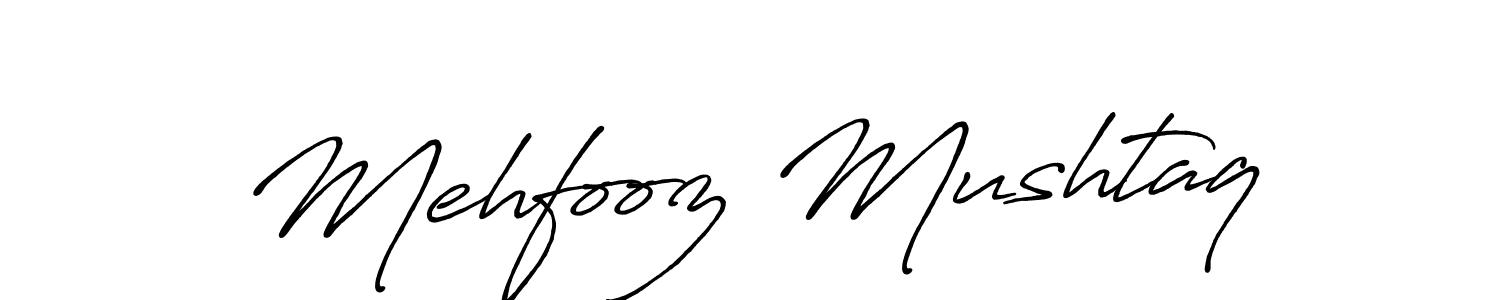 Also we have Mehfooz Mushtaq name is the best signature style. Create professional handwritten signature collection using Antro_Vectra_Bolder autograph style. Mehfooz Mushtaq signature style 7 images and pictures png