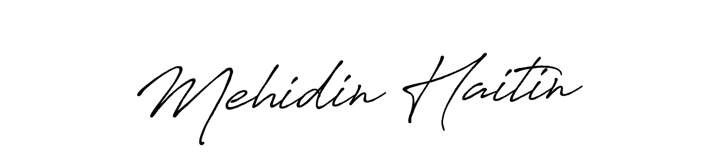 Once you've used our free online signature maker to create your best signature Antro_Vectra_Bolder style, it's time to enjoy all of the benefits that Mehidin Haitin name signing documents. Mehidin Haitin signature style 7 images and pictures png