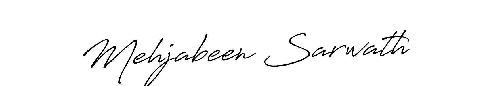 How to Draw Mehjabeen Sarwath signature style? Antro_Vectra_Bolder is a latest design signature styles for name Mehjabeen Sarwath. Mehjabeen Sarwath signature style 7 images and pictures png