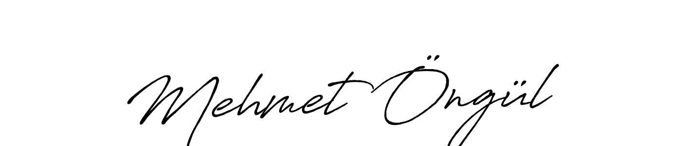 if you are searching for the best signature style for your name Mehmet Öngül. so please give up your signature search. here we have designed multiple signature styles  using Antro_Vectra_Bolder. Mehmet Öngül signature style 7 images and pictures png