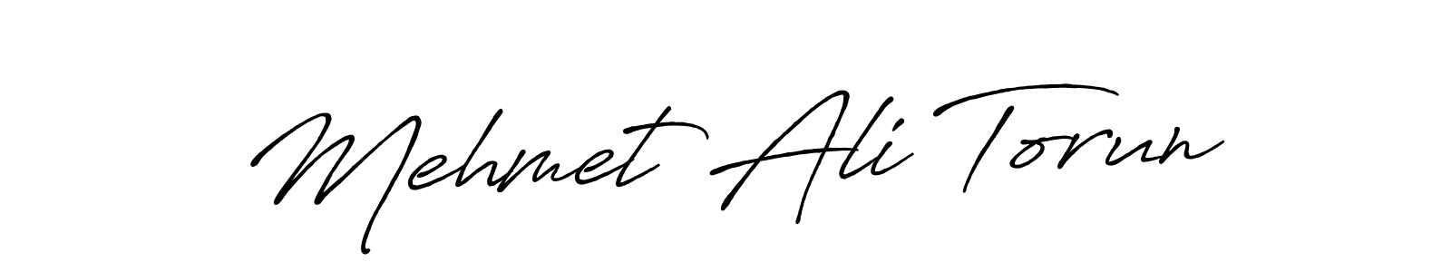 You should practise on your own different ways (Antro_Vectra_Bolder) to write your name (Mehmet Ali Torun) in signature. don't let someone else do it for you. Mehmet Ali Torun signature style 7 images and pictures png