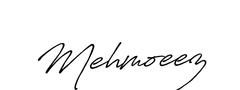 Make a beautiful signature design for name Mehmoeez. With this signature (Antro_Vectra_Bolder) style, you can create a handwritten signature for free. Mehmoeez signature style 7 images and pictures png