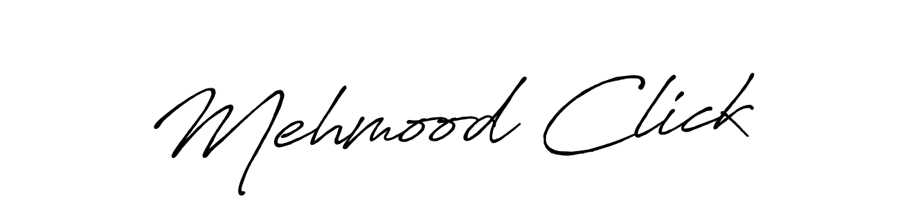 Also You can easily find your signature by using the search form. We will create Mehmood Click name handwritten signature images for you free of cost using Antro_Vectra_Bolder sign style. Mehmood Click signature style 7 images and pictures png