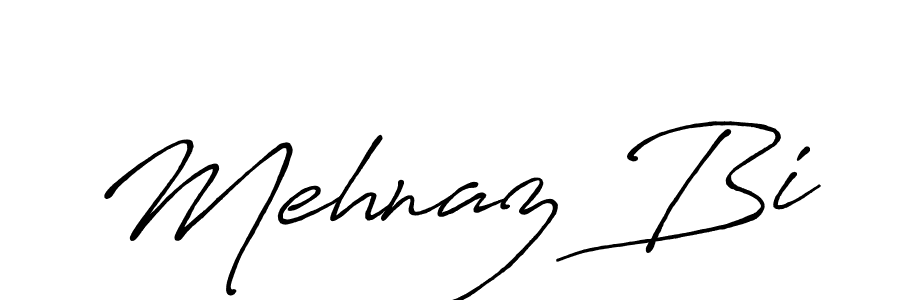 Also You can easily find your signature by using the search form. We will create Mehnaz Bi name handwritten signature images for you free of cost using Antro_Vectra_Bolder sign style. Mehnaz Bi signature style 7 images and pictures png