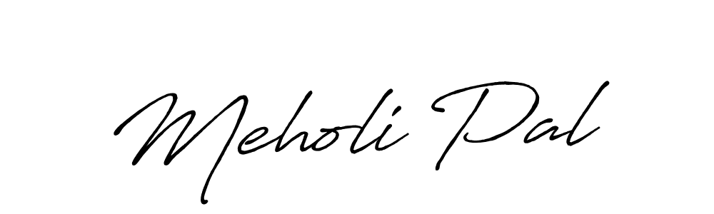 It looks lik you need a new signature style for name Meholi Pal. Design unique handwritten (Antro_Vectra_Bolder) signature with our free signature maker in just a few clicks. Meholi Pal signature style 7 images and pictures png