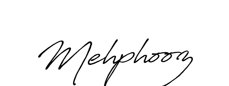 Create a beautiful signature design for name Mehphooz. With this signature (Antro_Vectra_Bolder) fonts, you can make a handwritten signature for free. Mehphooz signature style 7 images and pictures png