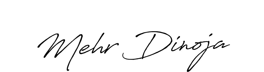 How to Draw Mehr Dinoja signature style? Antro_Vectra_Bolder is a latest design signature styles for name Mehr Dinoja. Mehr Dinoja signature style 7 images and pictures png