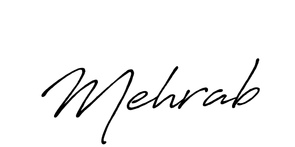 The best way (Antro_Vectra_Bolder) to make a short signature is to pick only two or three words in your name. The name Mehrab include a total of six letters. For converting this name. Mehrab signature style 7 images and pictures png