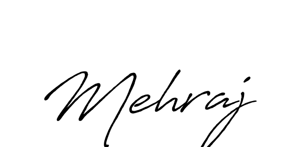 Also we have Mehraj name is the best signature style. Create professional handwritten signature collection using Antro_Vectra_Bolder autograph style. Mehraj signature style 7 images and pictures png