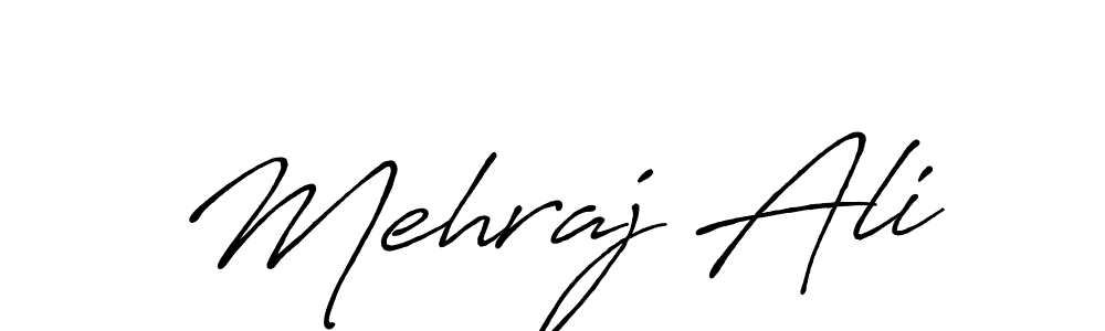 How to make Mehraj Ali signature? Antro_Vectra_Bolder is a professional autograph style. Create handwritten signature for Mehraj Ali name. Mehraj Ali signature style 7 images and pictures png