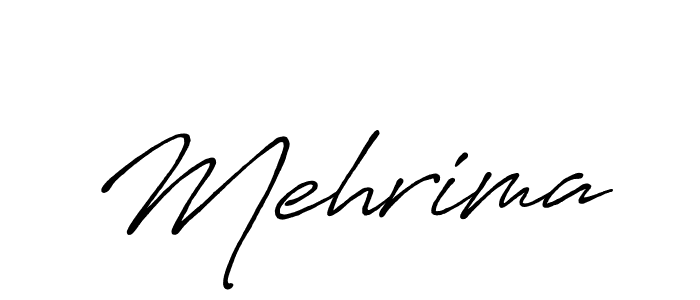 Mehrima stylish signature style. Best Handwritten Sign (Antro_Vectra_Bolder) for my name. Handwritten Signature Collection Ideas for my name Mehrima. Mehrima signature style 7 images and pictures png
