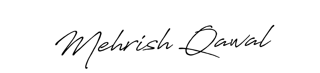 This is the best signature style for the Mehrish Qawal name. Also you like these signature font (Antro_Vectra_Bolder). Mix name signature. Mehrish Qawal signature style 7 images and pictures png