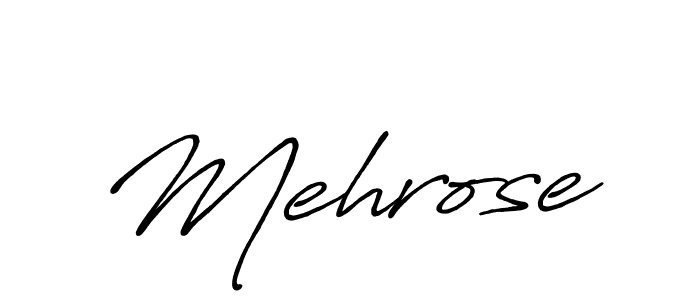 Best and Professional Signature Style for Mehrose. Antro_Vectra_Bolder Best Signature Style Collection. Mehrose signature style 7 images and pictures png