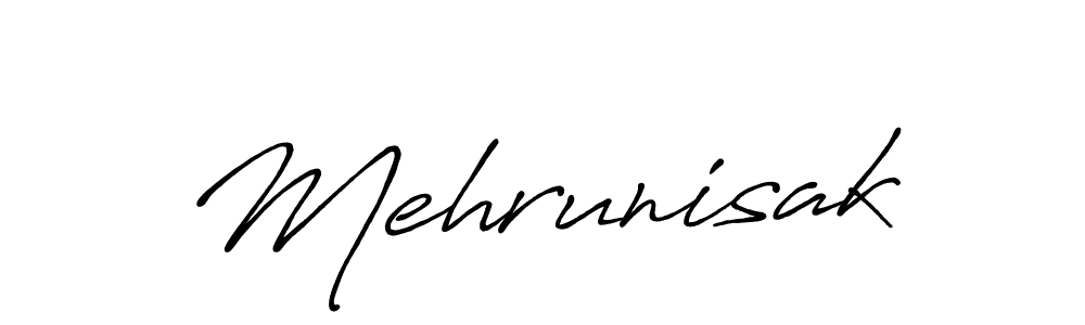 Make a short Mehrunisak signature style. Manage your documents anywhere anytime using Antro_Vectra_Bolder. Create and add eSignatures, submit forms, share and send files easily. Mehrunisak signature style 7 images and pictures png