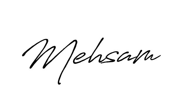 How to make Mehsam name signature. Use Antro_Vectra_Bolder style for creating short signs online. This is the latest handwritten sign. Mehsam signature style 7 images and pictures png
