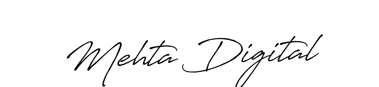Also You can easily find your signature by using the search form. We will create Mehta Digital name handwritten signature images for you free of cost using Antro_Vectra_Bolder sign style. Mehta Digital signature style 7 images and pictures png