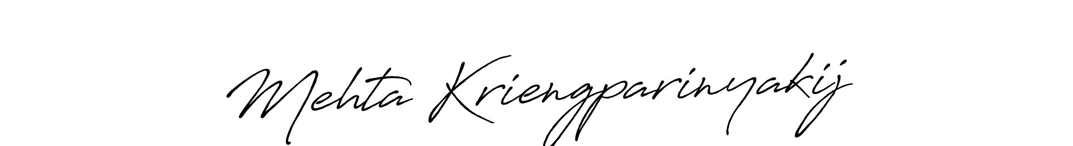 How to Draw Mehta Kriengparinyakij signature style? Antro_Vectra_Bolder is a latest design signature styles for name Mehta Kriengparinyakij. Mehta Kriengparinyakij signature style 7 images and pictures png