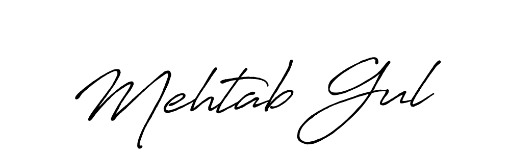 Similarly Antro_Vectra_Bolder is the best handwritten signature design. Signature creator online .You can use it as an online autograph creator for name Mehtab Gul. Mehtab Gul signature style 7 images and pictures png