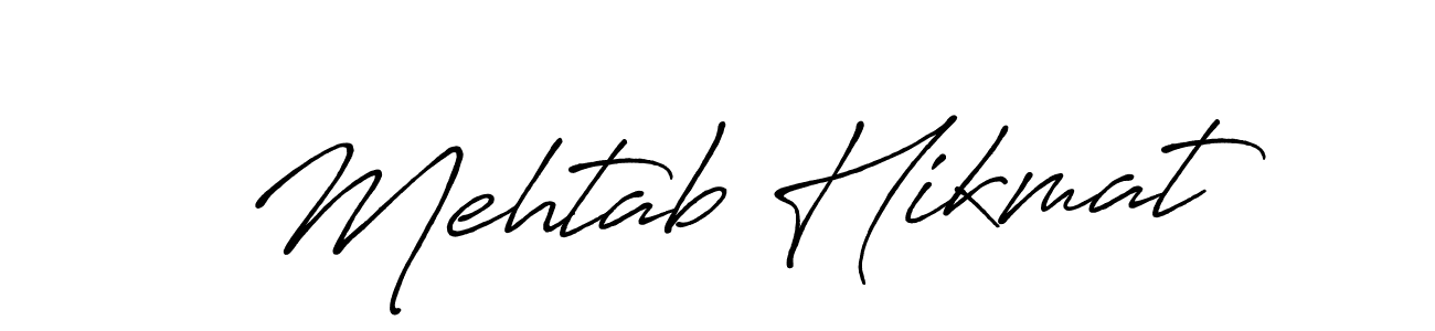 Check out images of Autograph of Mehtab Hikmat name. Actor Mehtab Hikmat Signature Style. Antro_Vectra_Bolder is a professional sign style online. Mehtab Hikmat signature style 7 images and pictures png