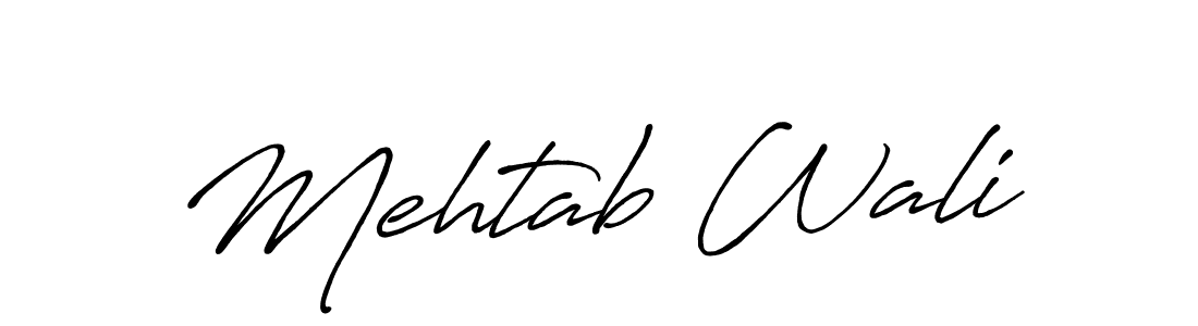 How to Draw Mehtab Wali signature style? Antro_Vectra_Bolder is a latest design signature styles for name Mehtab Wali. Mehtab Wali signature style 7 images and pictures png