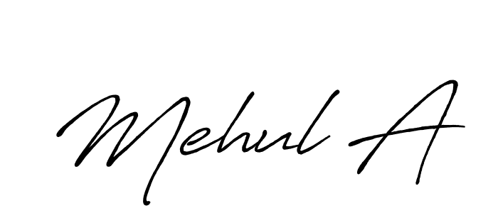 How to Draw Mehul A signature style? Antro_Vectra_Bolder is a latest design signature styles for name Mehul A. Mehul A signature style 7 images and pictures png