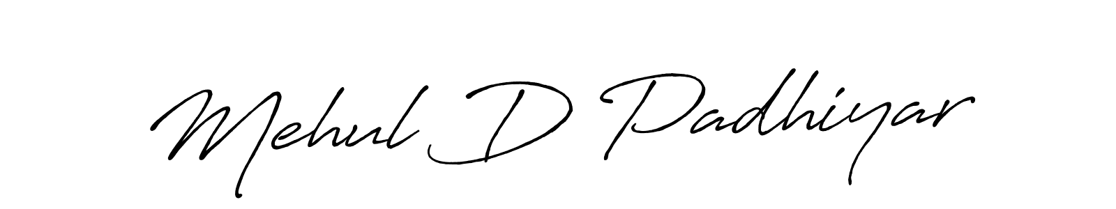 Also You can easily find your signature by using the search form. We will create Mehul D Padhiyar name handwritten signature images for you free of cost using Antro_Vectra_Bolder sign style. Mehul D Padhiyar signature style 7 images and pictures png