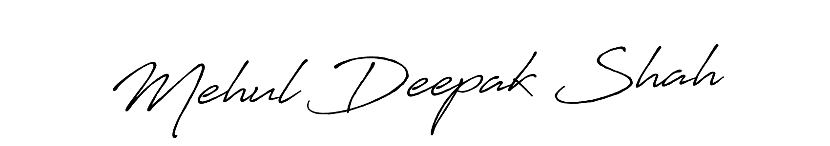 Mehul Deepak Shah stylish signature style. Best Handwritten Sign (Antro_Vectra_Bolder) for my name. Handwritten Signature Collection Ideas for my name Mehul Deepak Shah. Mehul Deepak Shah signature style 7 images and pictures png