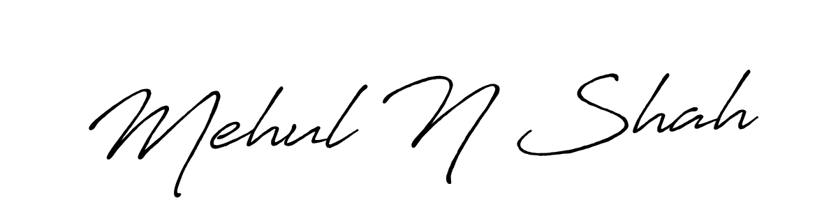 if you are searching for the best signature style for your name Mehul N Shah. so please give up your signature search. here we have designed multiple signature styles  using Antro_Vectra_Bolder. Mehul N Shah signature style 7 images and pictures png