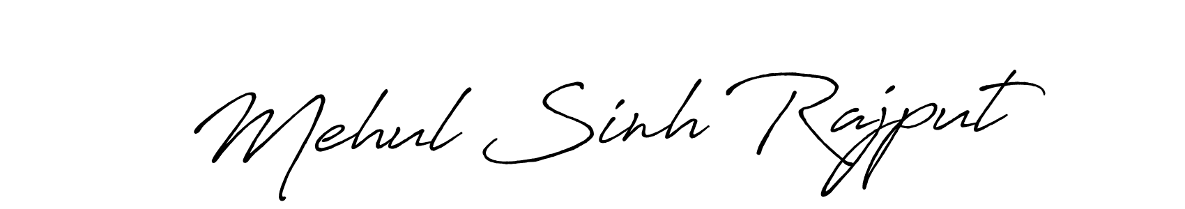 It looks lik you need a new signature style for name Mehul Sinh Rajput. Design unique handwritten (Antro_Vectra_Bolder) signature with our free signature maker in just a few clicks. Mehul Sinh Rajput signature style 7 images and pictures png