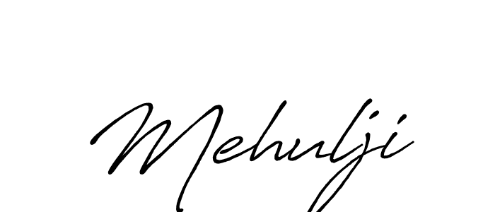 Once you've used our free online signature maker to create your best signature Antro_Vectra_Bolder style, it's time to enjoy all of the benefits that Mehulji name signing documents. Mehulji signature style 7 images and pictures png