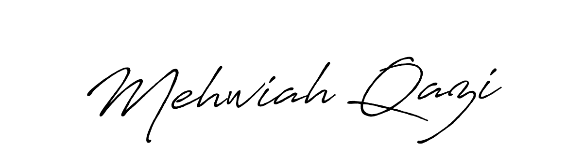 Once you've used our free online signature maker to create your best signature Antro_Vectra_Bolder style, it's time to enjoy all of the benefits that Mehwiah Qazi name signing documents. Mehwiah Qazi signature style 7 images and pictures png