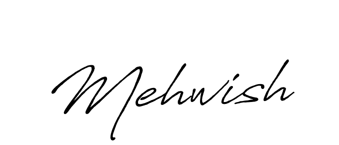 Mehwish stylish signature style. Best Handwritten Sign (Antro_Vectra_Bolder) for my name. Handwritten Signature Collection Ideas for my name Mehwish. Mehwish signature style 7 images and pictures png