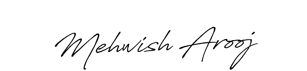 You can use this online signature creator to create a handwritten signature for the name Mehwish Arooj. This is the best online autograph maker. Mehwish Arooj signature style 7 images and pictures png