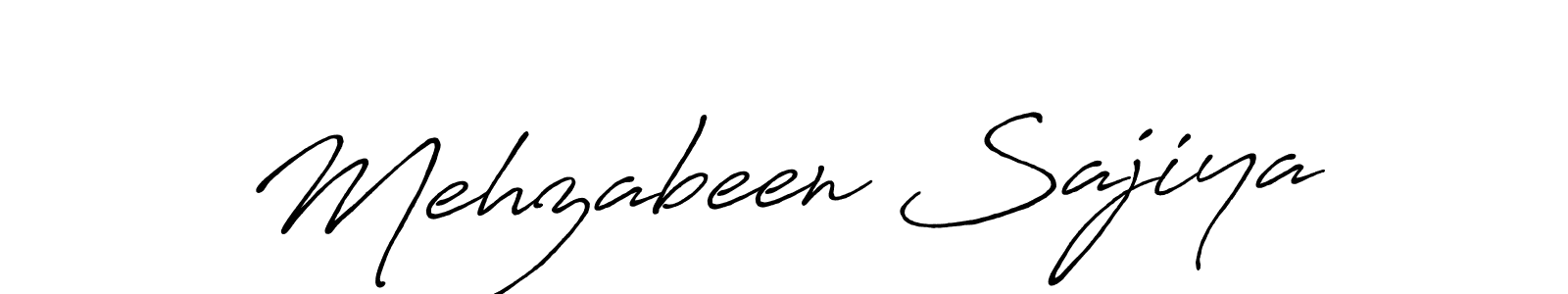 Make a beautiful signature design for name Mehzabeen Sajiya. Use this online signature maker to create a handwritten signature for free. Mehzabeen Sajiya signature style 7 images and pictures png