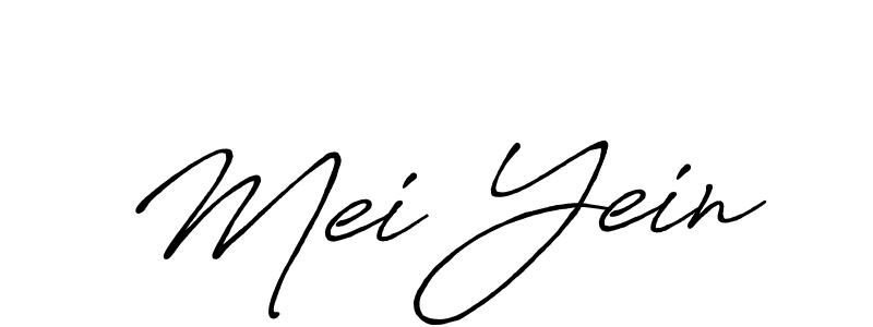 Also You can easily find your signature by using the search form. We will create Mei Yein name handwritten signature images for you free of cost using Antro_Vectra_Bolder sign style. Mei Yein signature style 7 images and pictures png