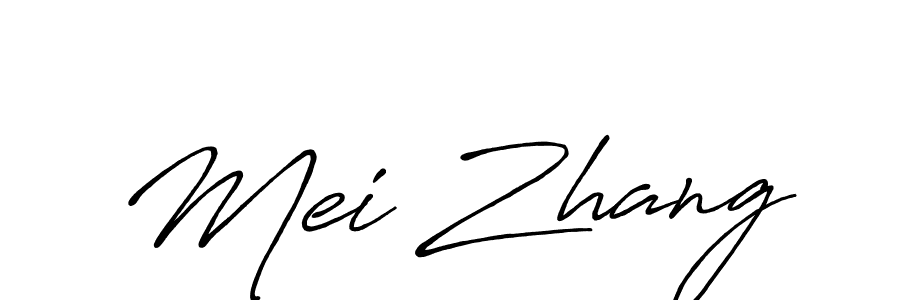 Also You can easily find your signature by using the search form. We will create Mei Zhang name handwritten signature images for you free of cost using Antro_Vectra_Bolder sign style. Mei Zhang signature style 7 images and pictures png