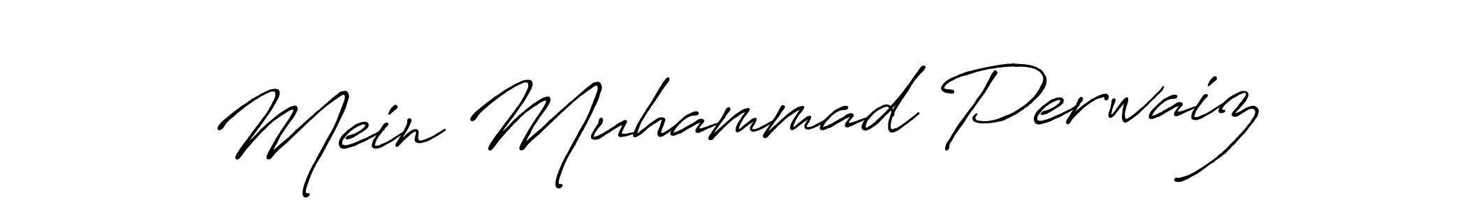 How to make Mein Muhammad Perwaiz signature? Antro_Vectra_Bolder is a professional autograph style. Create handwritten signature for Mein Muhammad Perwaiz name. Mein Muhammad Perwaiz signature style 7 images and pictures png