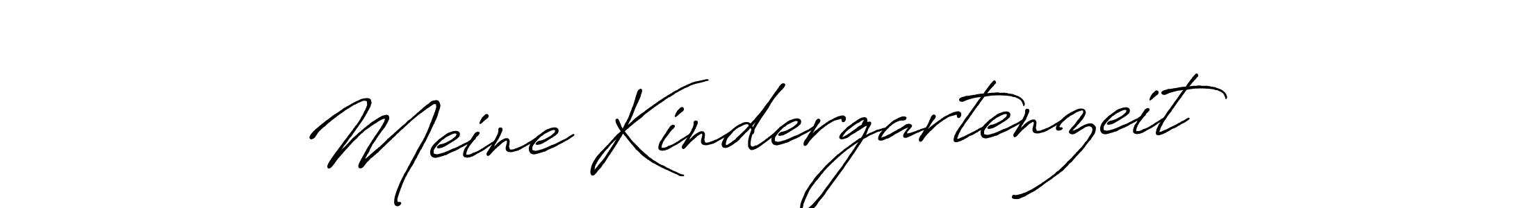 Similarly Antro_Vectra_Bolder is the best handwritten signature design. Signature creator online .You can use it as an online autograph creator for name Meine Kindergartenzeit. Meine Kindergartenzeit signature style 7 images and pictures png