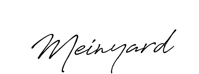 It looks lik you need a new signature style for name Meinyard. Design unique handwritten (Antro_Vectra_Bolder) signature with our free signature maker in just a few clicks. Meinyard signature style 7 images and pictures png