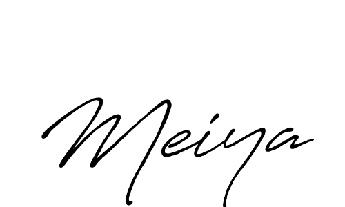 You should practise on your own different ways (Antro_Vectra_Bolder) to write your name (Meiya) in signature. don't let someone else do it for you. Meiya signature style 7 images and pictures png