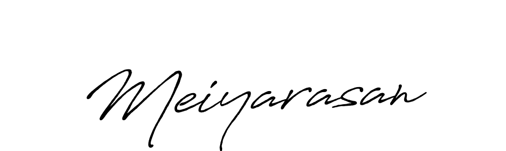 Meiyarasan stylish signature style. Best Handwritten Sign (Antro_Vectra_Bolder) for my name. Handwritten Signature Collection Ideas for my name Meiyarasan. Meiyarasan signature style 7 images and pictures png