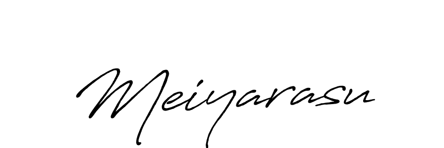 Meiyarasu stylish signature style. Best Handwritten Sign (Antro_Vectra_Bolder) for my name. Handwritten Signature Collection Ideas for my name Meiyarasu. Meiyarasu signature style 7 images and pictures png